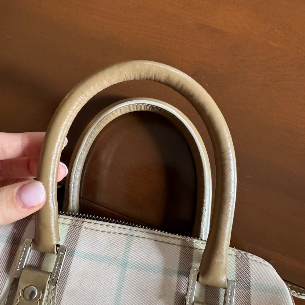 BURBERRY Pink Mini Nova Handbag - Picture 5 of 6